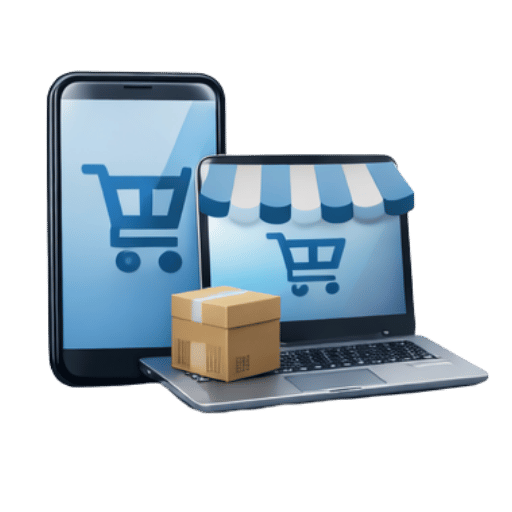 E-Ticaret Teslimatı İkonu