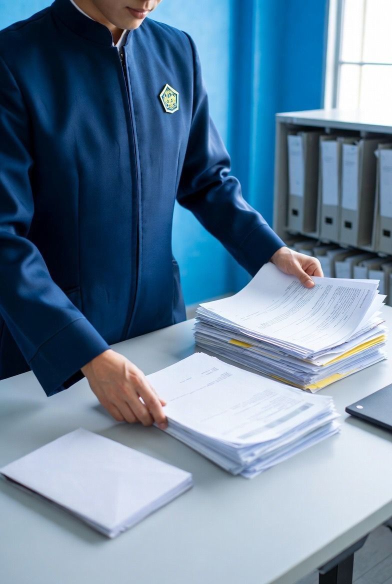 Kurumsal Belge ve Evrak Teslimatı İkonu