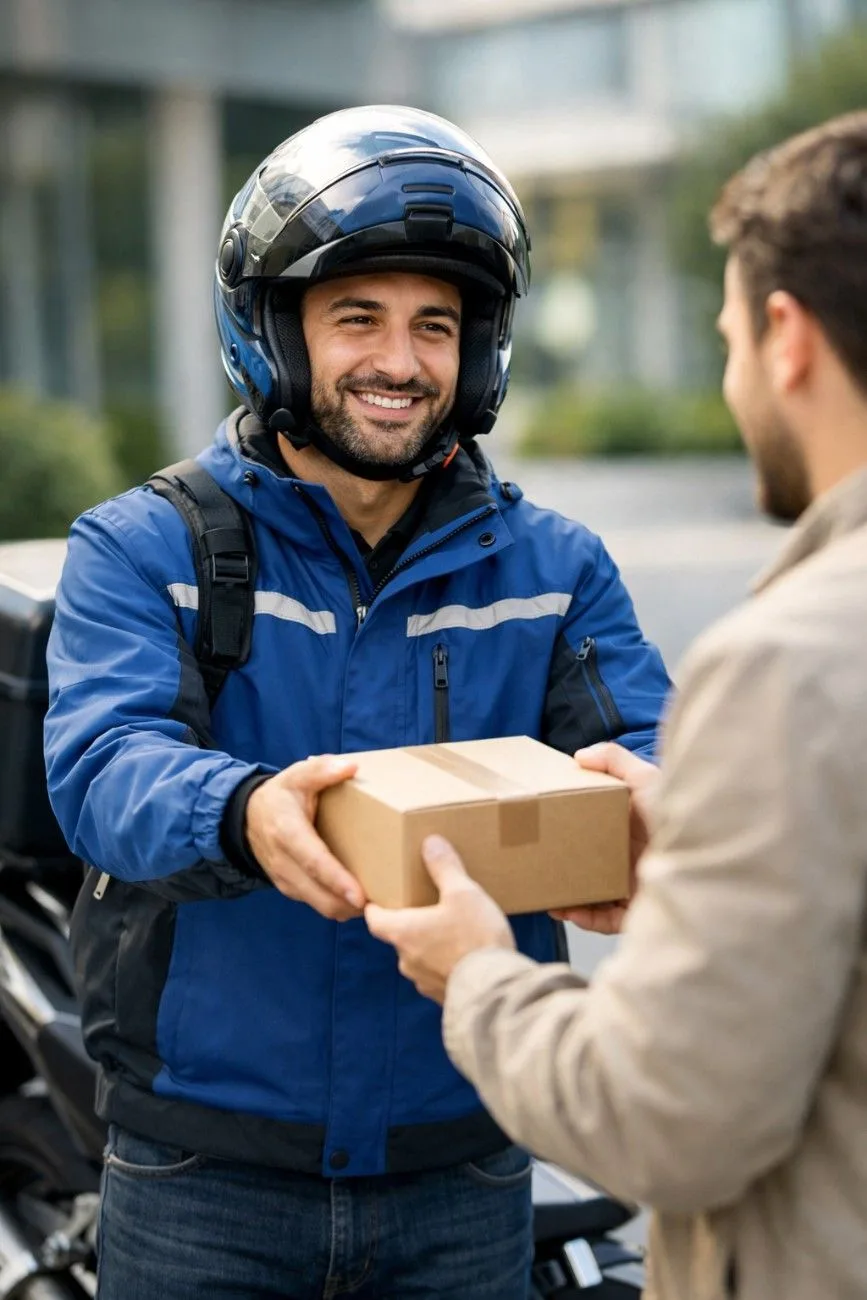 Bursa moto kurye motosikletli teslimat